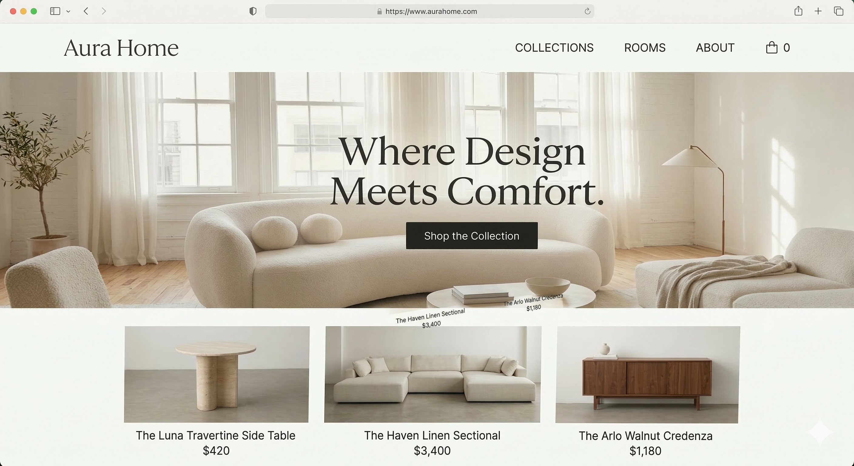 AURA HOME - Premium Furniture Store